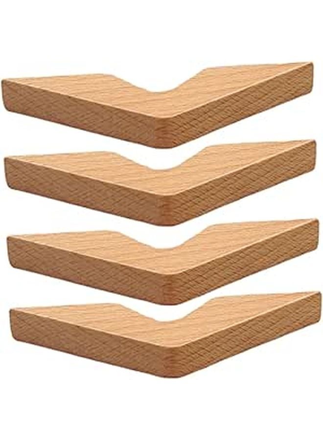 Wooden Thumb Book Holder Set Of 4 Page Spreader Reading Accessory Safe Reusable - Image 1