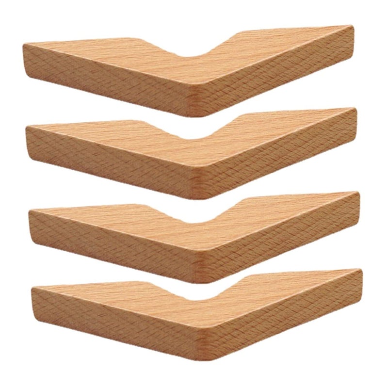 Wooden Thumb Book Holder Set Of 4 Page Spreader Reading Accessory Safe Reusable - Image 2