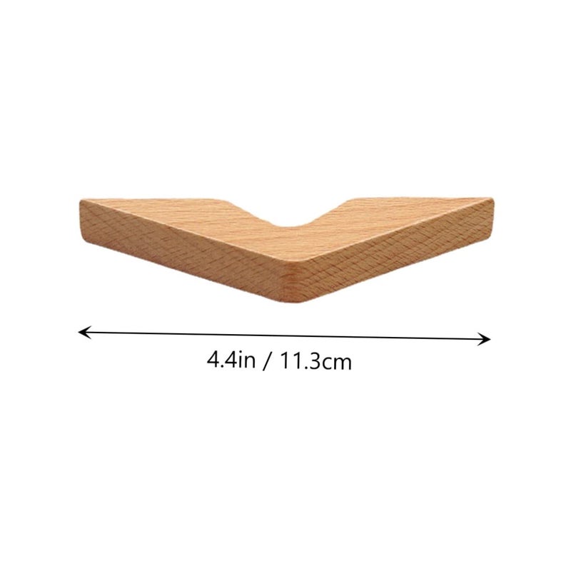Wooden Thumb Book Holder Set Of 4 Page Spreader Reading Accessory Safe Reusable - Image 3