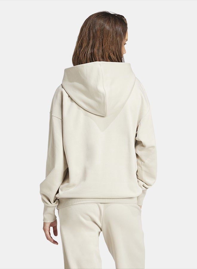 Adidas ALL SZN Fleece Loose Hoodie - Image 5