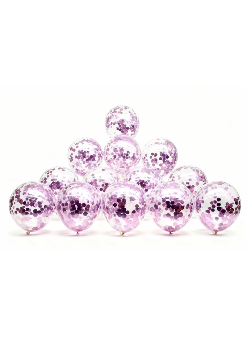 Toys GCC Sequin Balloons for Party, Wedding, Birthday & Valentine’s Day | 20pcs Colorful Shiny Balloons | Premium Thickened Latex, Balloon Arch, Table Centerpiece & Backdrop - Image 3