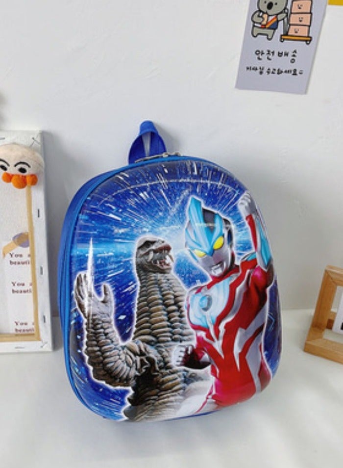 Eggshell Kindergarten School Bag Children's Boy's and girl's Mini Backpacks Princess Elsa Ultraman Backpack 