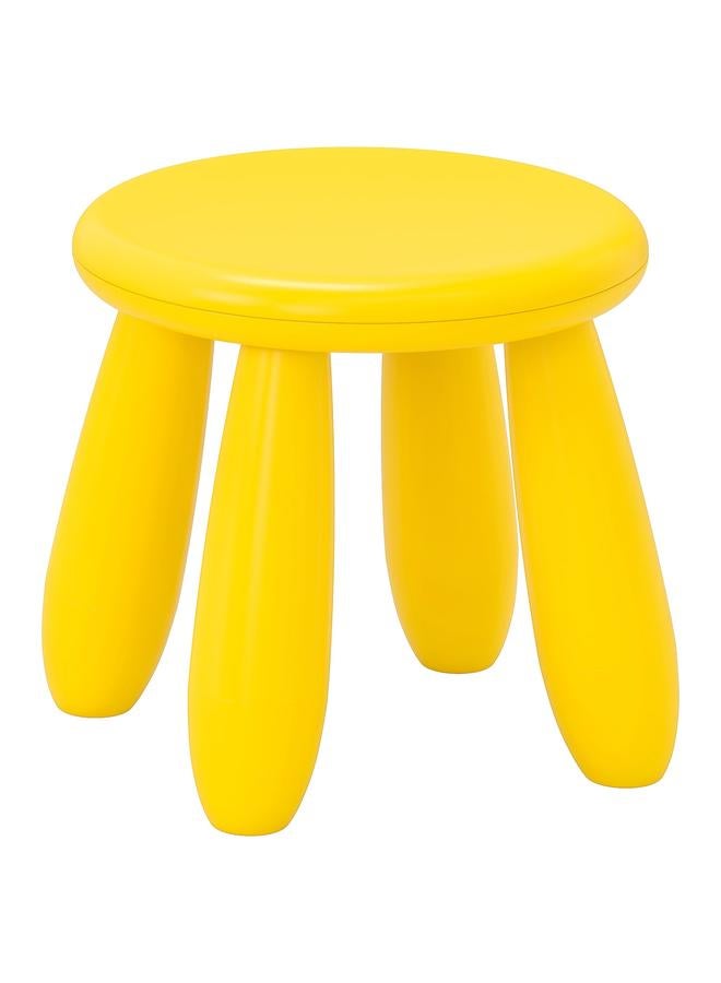 Zaboon Children'S Stool, In/Outdoor/Yellow - Image 1