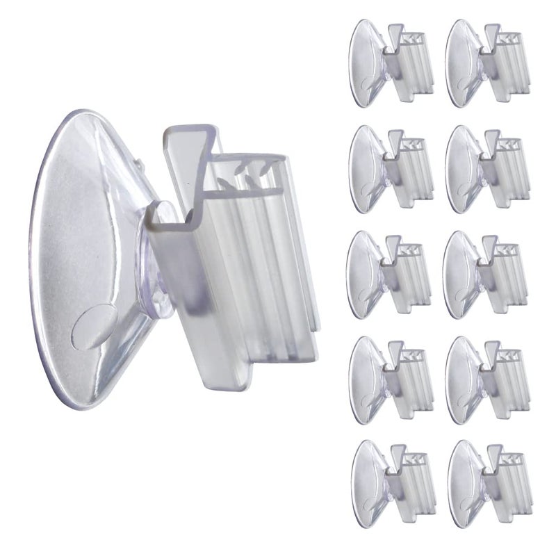 goKelvin goKelvin Suction Cup with Clip for Signs  Flag Clip 134 inch 45 mm  10 Pack  Made in USA 