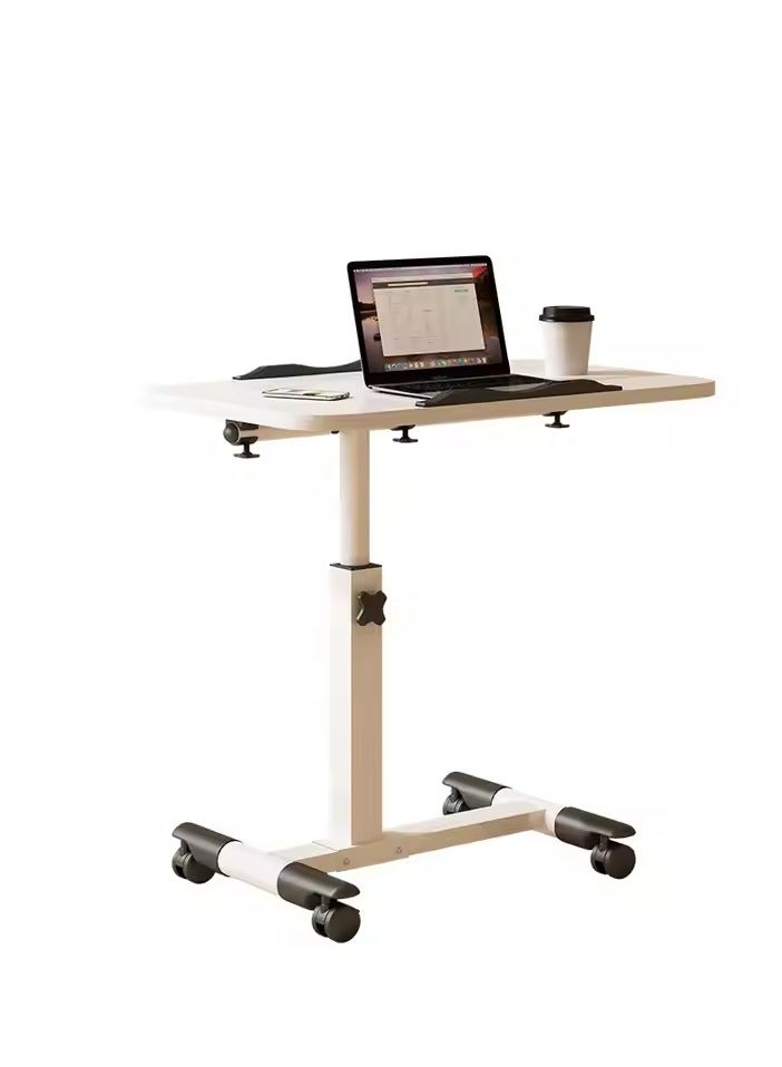 Y&D Lifting and Rotating Laptop Desk Adjustable Laptop Table Adjustable Standing Table With Wheels 60*40cm For Sofa Bedside Coffee Table  - Image 5
