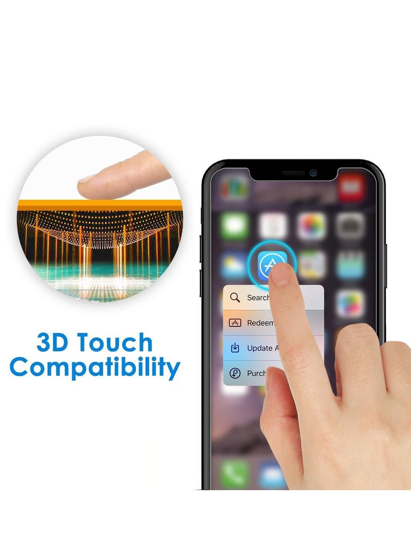 BORTONY Screen Protector for iPhone 11 Pro iPhone Xs and iPhone X 5.8-Inch Tempered Glass Film - Image 4