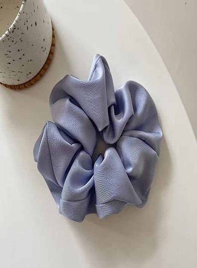 ELECSA Hair Rubber Bands Bow Hair Clips Barrettes Bow Long Ribbon Hairpin for Women Girls Hair Accessories Hairband (Satin Scrunchies) - Image 2