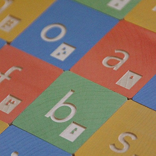 Uncle Goose Braille ABC Blocks - Made in The USA - Image 3