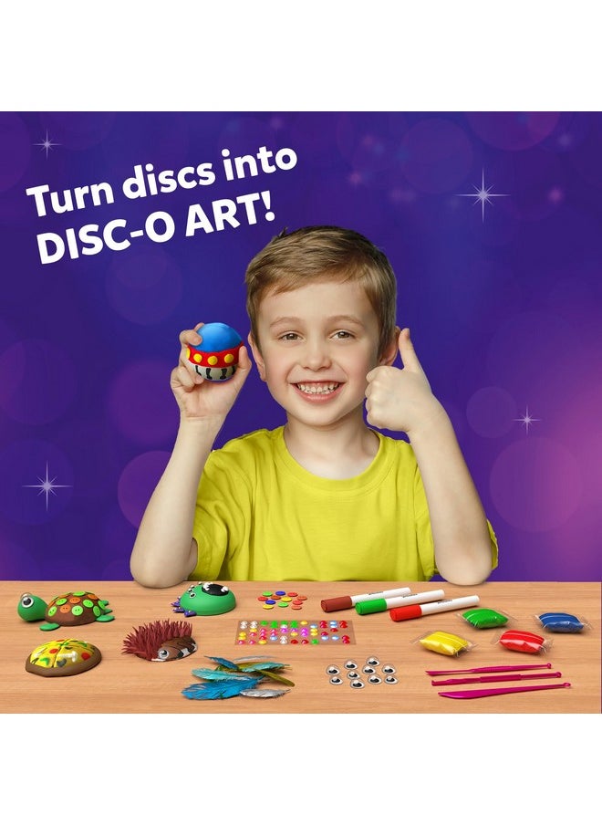 سكيلماتيكس نشاط فني وحرفي من Skillmatics - Disc-o Art، نشاط فني وحرفي خالٍ من الفوضى للبنات والأولاد، أدوات ولوازم حرفية، نشاط إبداعي يمكنك صنعه بنفسك، هدايا للأطفال من سن 4 و5 و6 و7 و8 و9 و10 و11 و12 عامًا  - Image 3