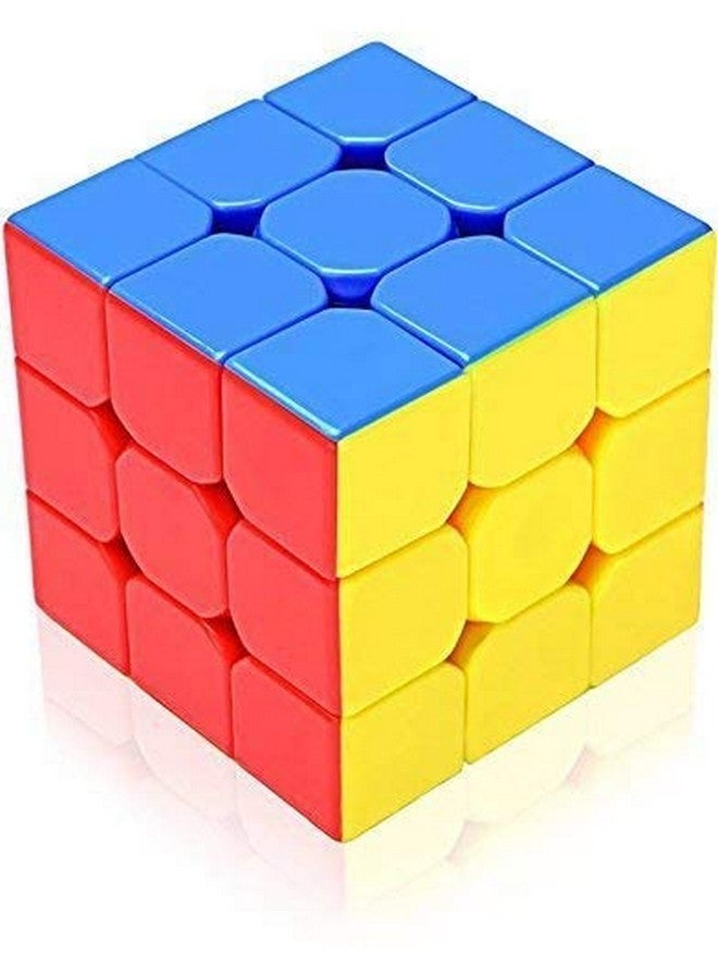 Professional Beginners, Rubix Cube 3X3 is a Brain Teaser Speed Cube Puzzle of 3X3X3 Sticker Less Speed Cube pack of 1 - Image 2