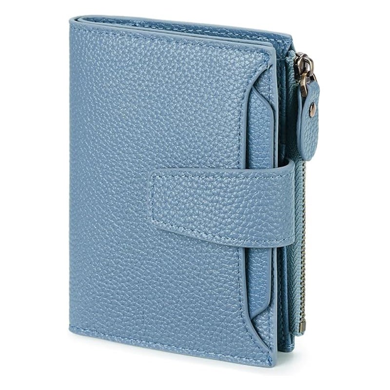 FALAN MULE Women's Short Tri-Fold Wallet with RFID Blocking - Image 1
