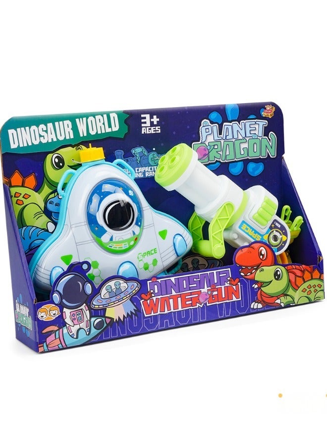 Toy Box Dinosaur Backpack Water Gun Water Blaster Soaker Gun for Kids - Image 1