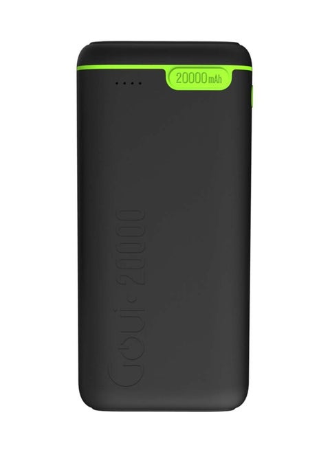20000 mAh Kigo Power Bank Black