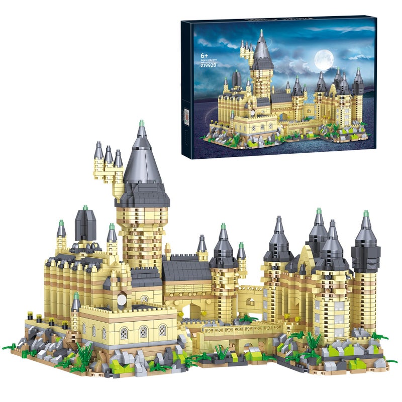 Bibilock 3000PCS Micro Mini Blocks Magic Castle Building Blocks ToysCreative Ideals Hog Tower Building Sets Best Choice for 14 Boys Girls or Adults - Image 2