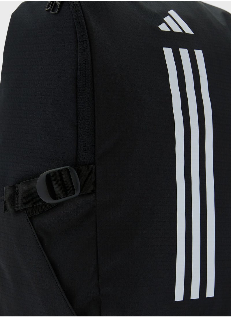 Adidas Essential 3 Stripe Backpack  - Image 4