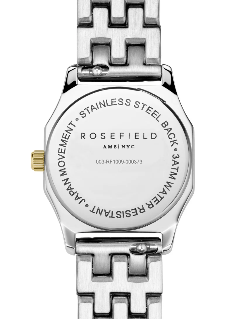 RoseField Rosefield Gemme White, Two Tone Steel Gold Women Watch - GWSSS-G03