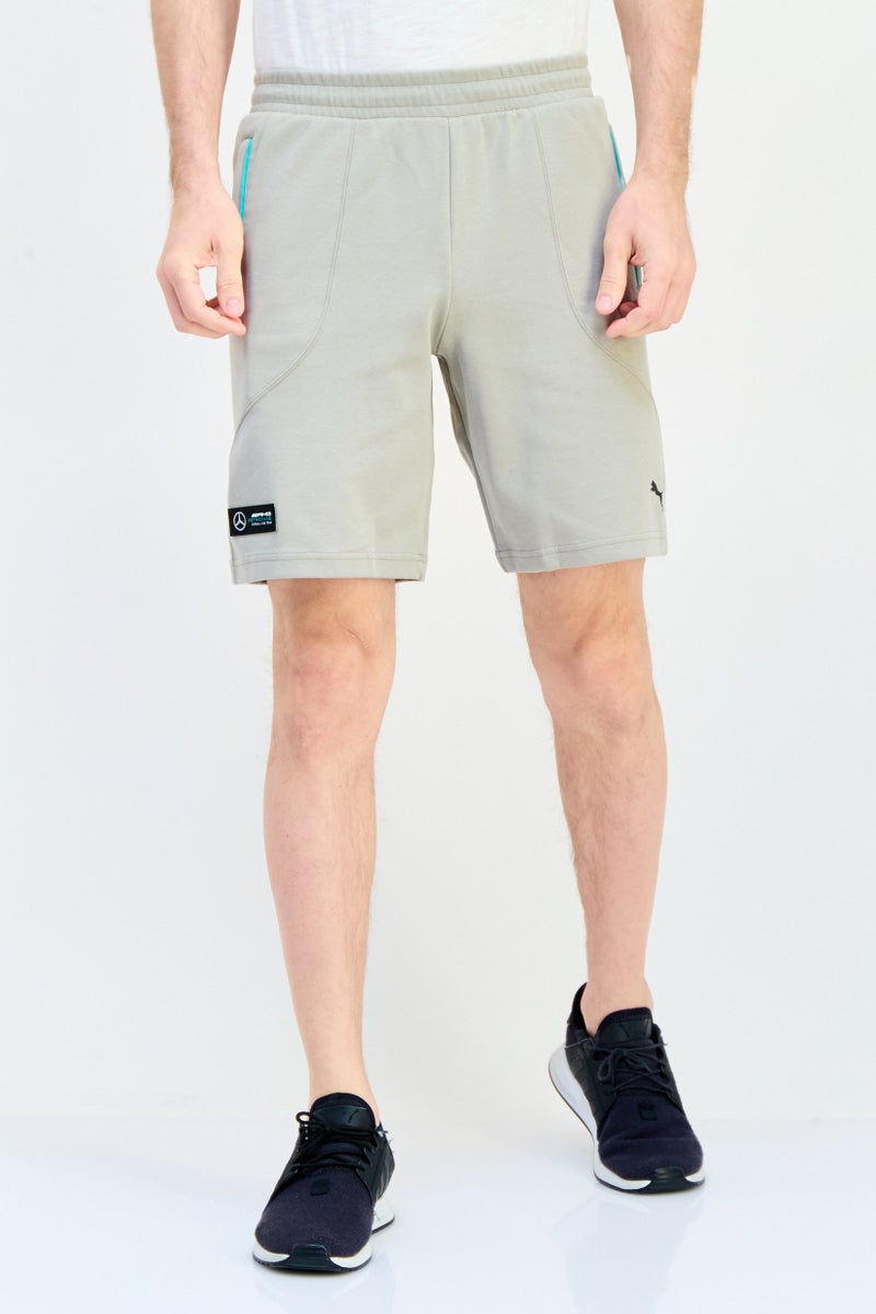 PUMA Men Sportswear Fit Drawstring Outdoor Shorts, Grey - Image 1