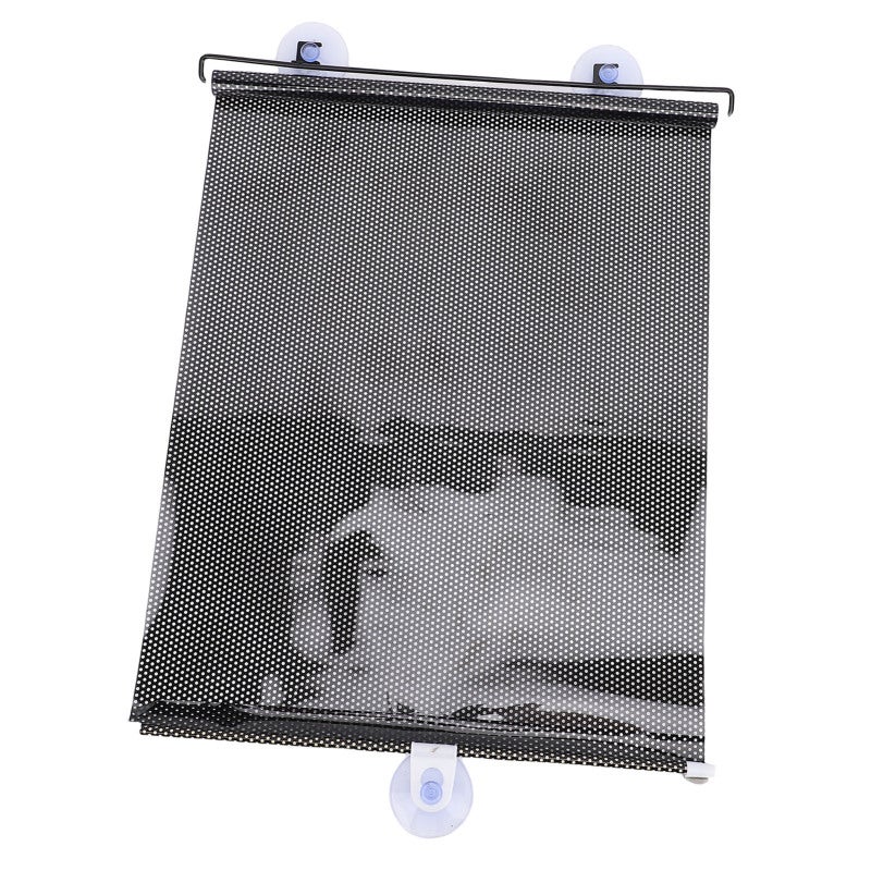 ظل سيارات قابل للسحب 40 × 60 سم من نوع بيفسي عالي الجودة لمنع أشعة الشمس القوية - تصميم يوفر المساحة للسيارات لاستخدام داخل المقصورة - Image 3