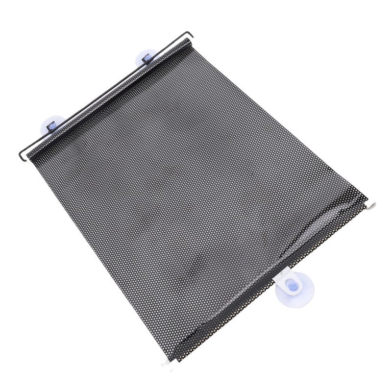 ظل سيارات قابل للسحب 40 × 60 سم من نوع بيفسي عالي الجودة لمنع أشعة الشمس القوية - تصميم يوفر المساحة للسيارات لاستخدام داخل المقصورة - Image 4