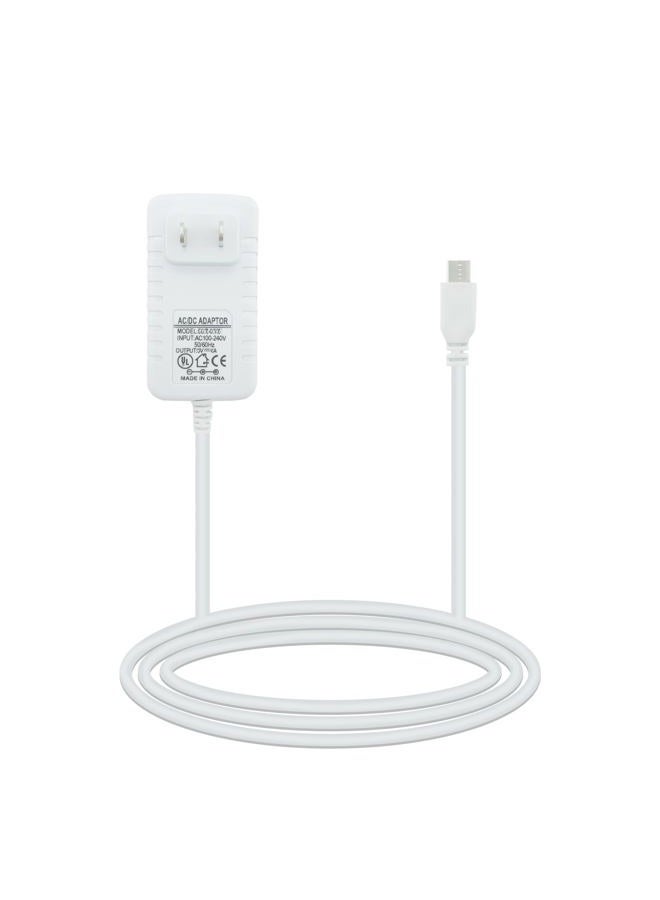 PDEEY Charger Replacement for V-Tech, Babysense, Owlet, LBTech, Eufy, Moonbaby Baby Monitor, VAVA Cam, Power Cord Micro USB Adapter, Charging Cable 6 FT - Image 1