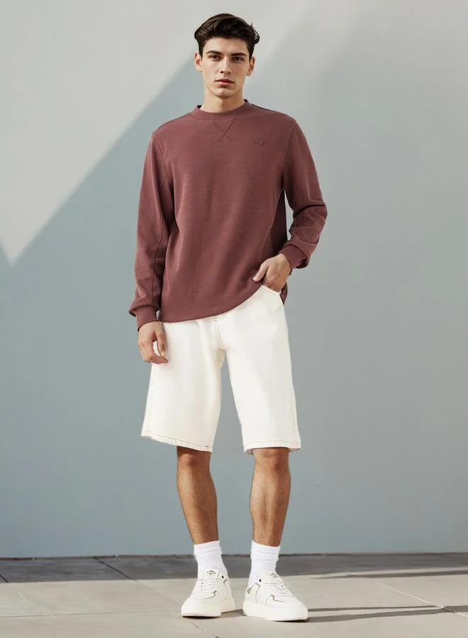 Lee Cooper Lee Cooper Textured Sweatshirt