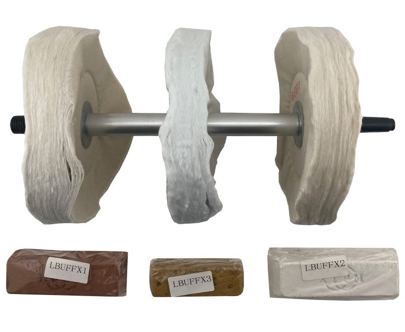 PSI Woodworking LBUFFSYS 3-Step Lathe Buffing System