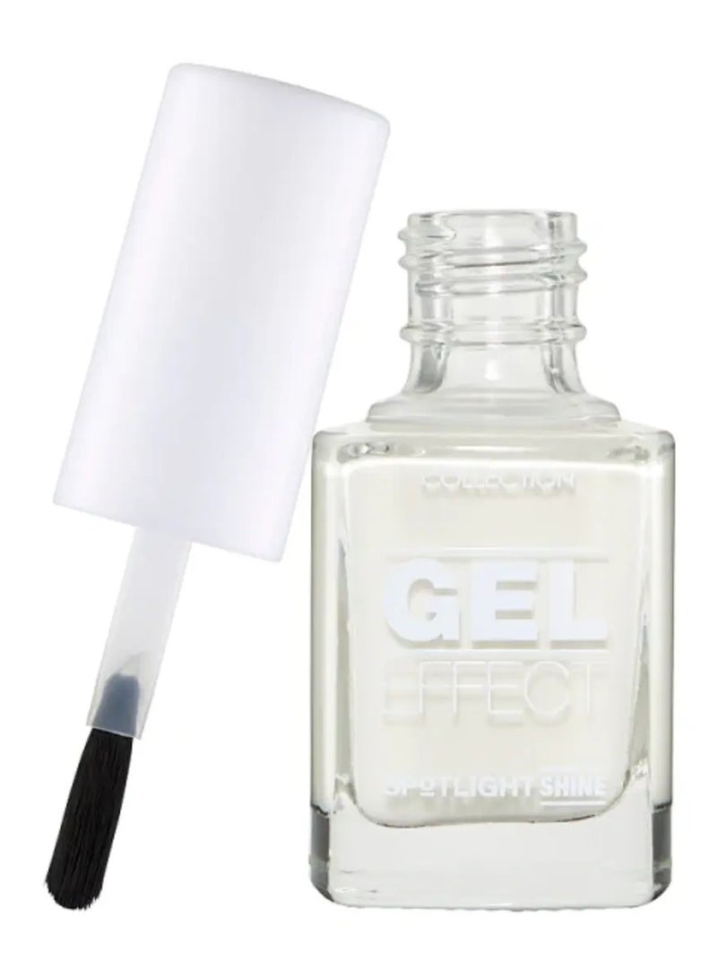 Collection طلاء أظافر جل تأثير اللمعان - أبيض مائل للشفافية - Image 1