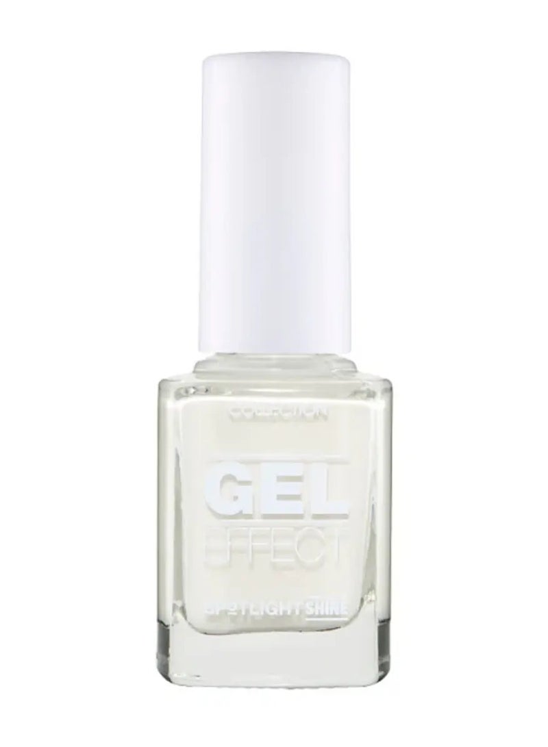 Collection طلاء أظافر جل تأثير اللمعان - أبيض مائل للشفافية - Image 2