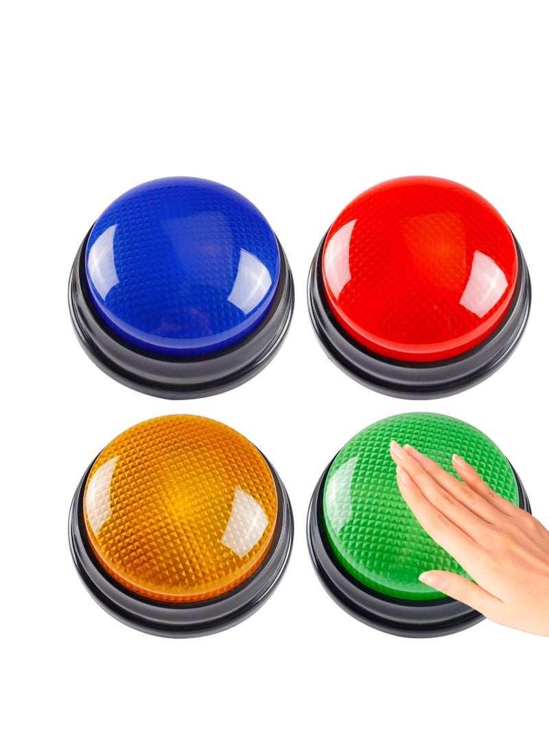 Light-up Speed ​​Bells Game for Interactive Quizzes and Trivia, 4 Packs in Different Colors  - Image 1