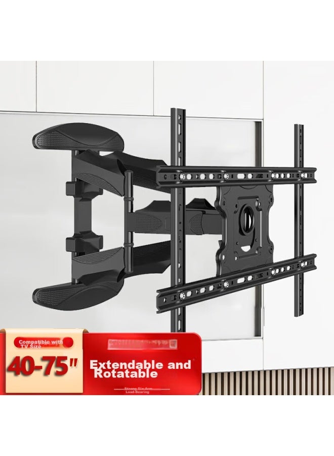 Purpavwinner Tv Wall Mount Floor Cart Suitable For 32-75 Inch Tvs, Home All-in Tv Mobile Stand - Image 1