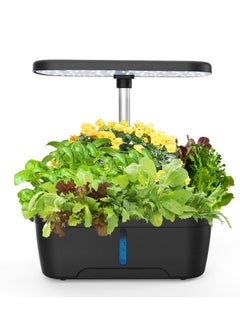 Sharpdo Soilless Cultivation Flower Pot, 8-Hole Indoor Plant Growth Light, With Automatic Circulating Water Pump 15W  - Image 1