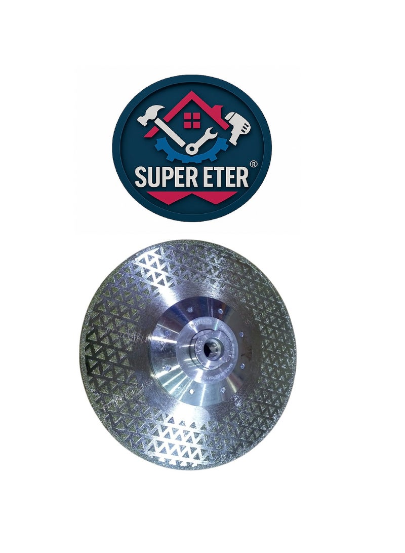 SUPER   ETER Super ETER Diamond Cutting Disc 7 Inch 180mm – Model 10006274 – Made in Germany – Professional Blade for Tile, Marble & Concrete - Image 3