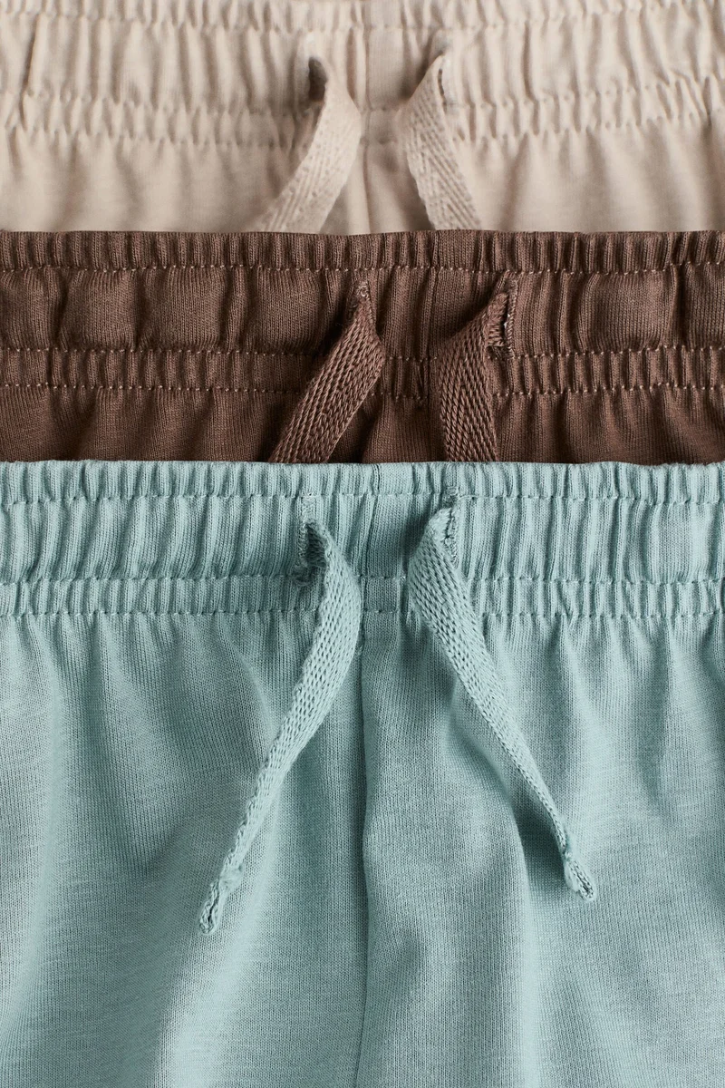H&M 3-pack cotton jersey shorts