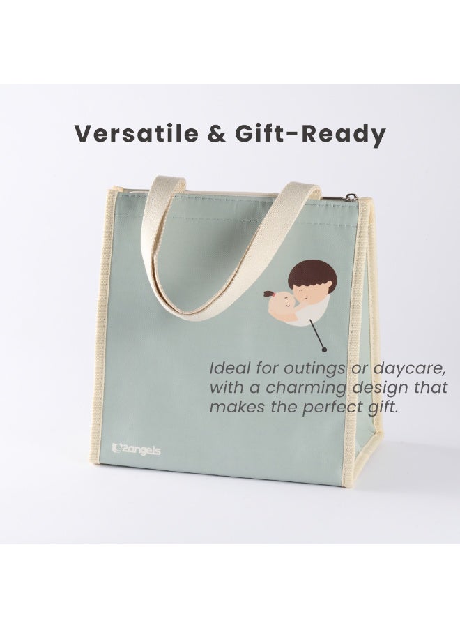 2angels Insulated Lunch Bag-Happy Dining - Image 4