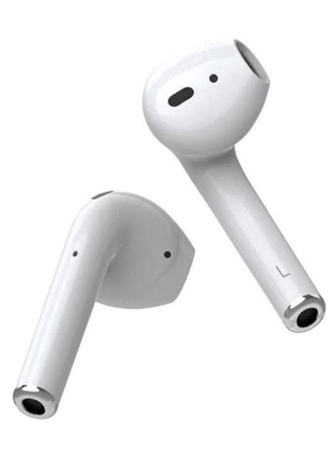 NIBEMINENT Wireless Bluetooth In-Ear Earphones With Charging Case White - Image 2