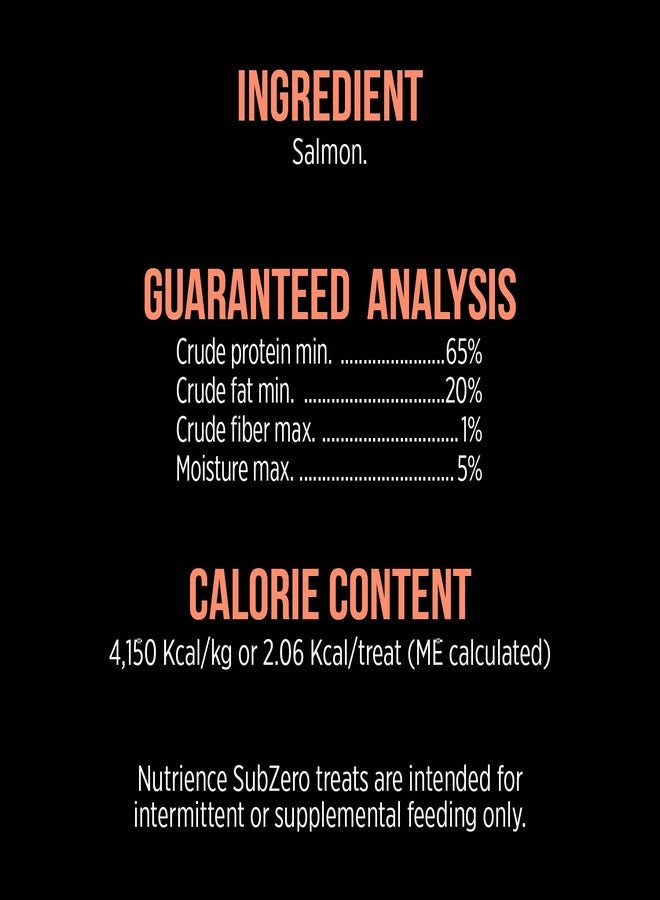 Nutrience Subzero Salmon Cat Treats, Freeze-Dried, Grain Free, High Protein, 25g - Image 5