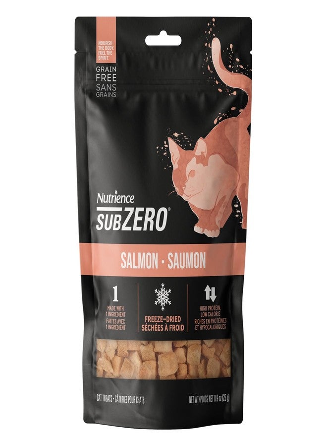 Nutrience Subzero Salmon Cat Treats, Freeze-Dried, Grain Free, High Protein, 25g - Image 1