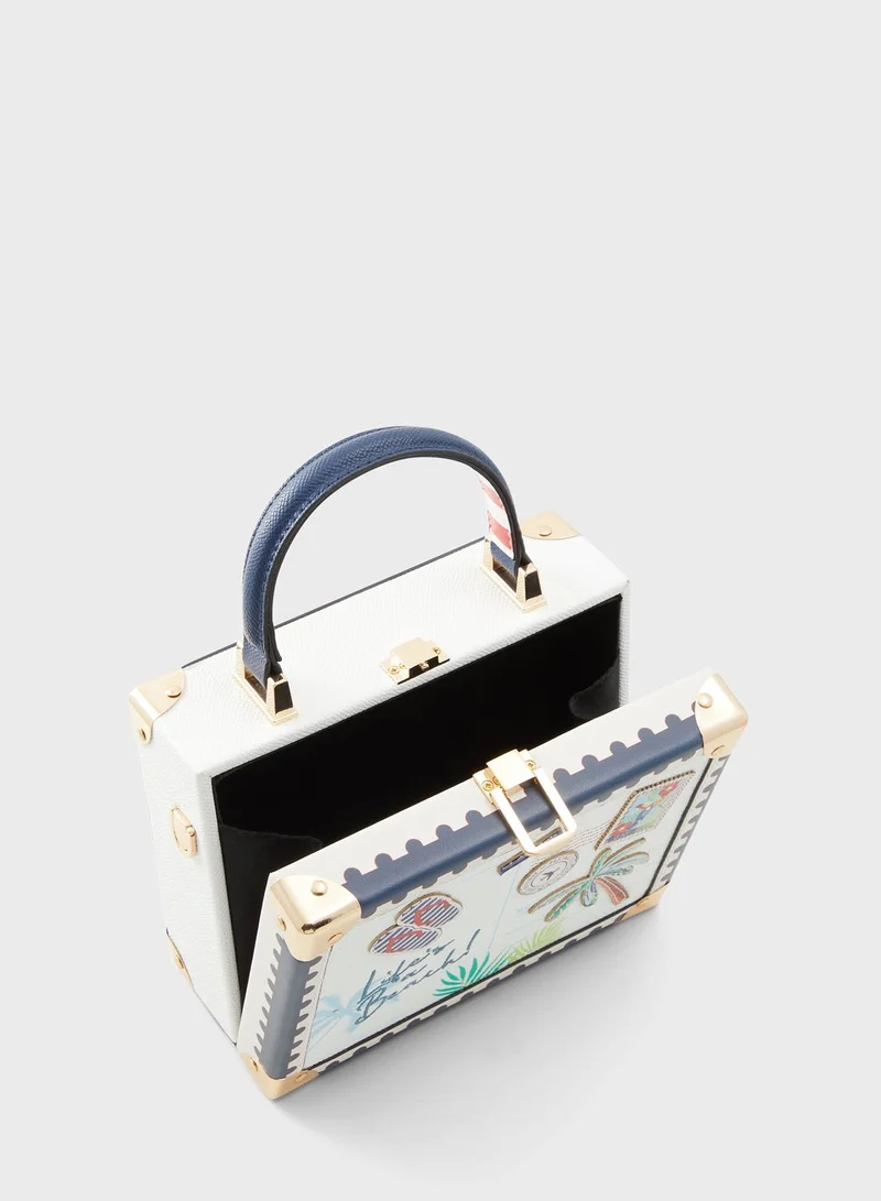 ALDO Aseavia Printed Satchel