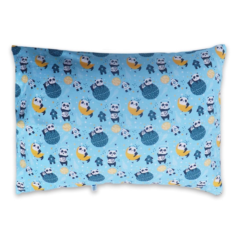 KRADYL KROFT Toddler Pillow with 100 Cotton Removable Cover 20 X 15 Inches Children Pillows Baby Pillows Pandastic - Image 1