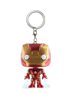 Y&D Pop! Iron Man Figure Toy Keychain 7.5x5x3.5cm  - Image 1