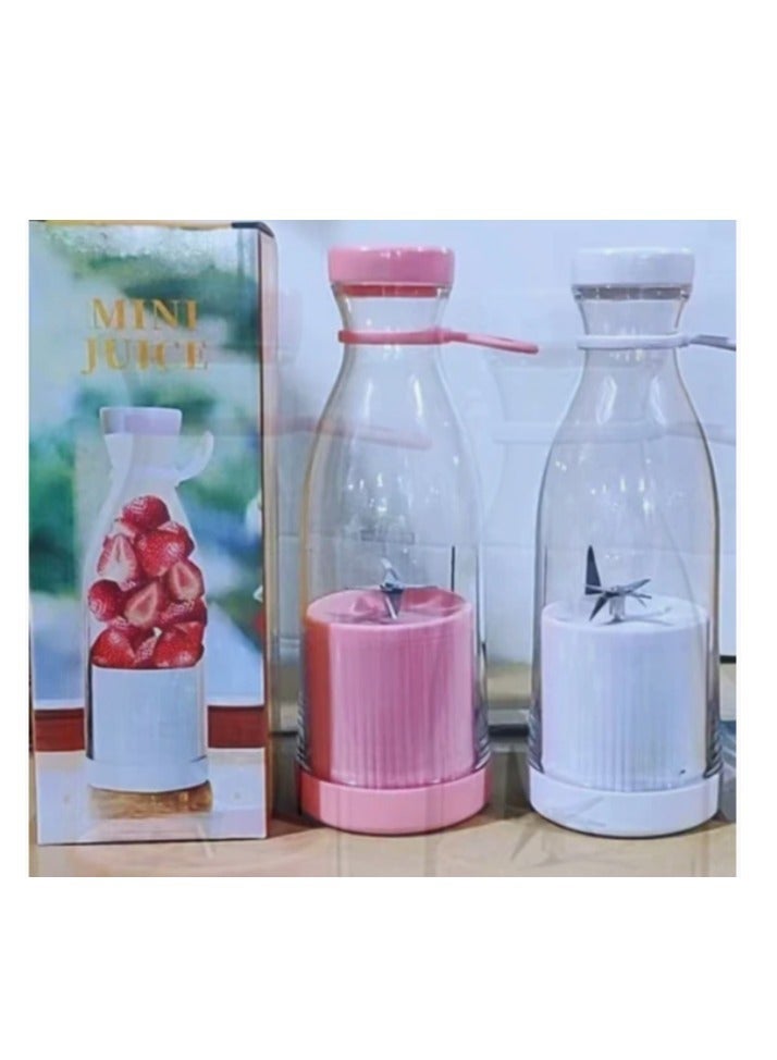 خلاط محمول عصري للشراب وعصائر السموذي مع شاحن مغناطيسي سريع عبر USB ، زجاجة خلط عصير طازج مصغرة للسفر والأنشطة الخارجية والجيم والمكتب والسيارات - Image 2