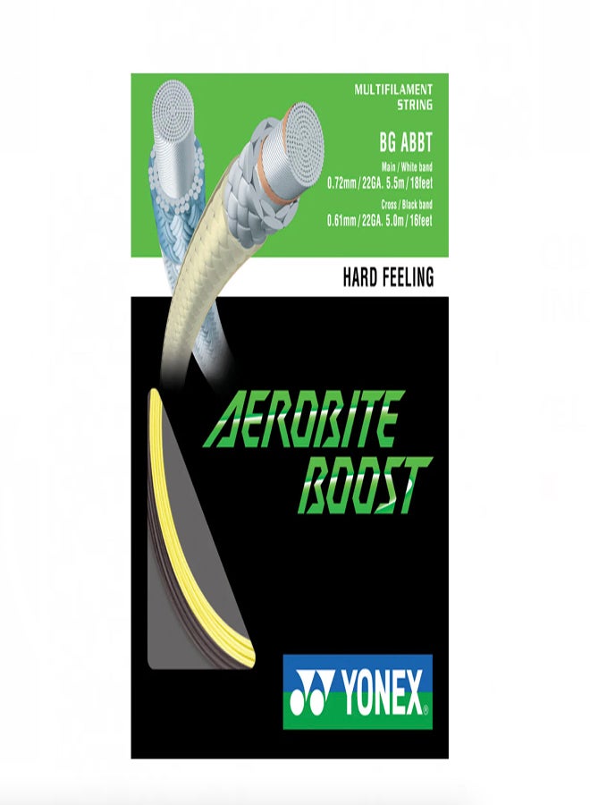 Yonex Bg Aerobite Boost 10Mtr -Grey Yellow 