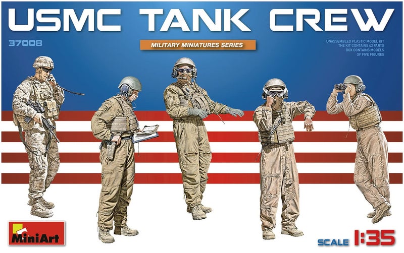 MiniArt Mini Type 37008 USMC Tank Crew - Image 2