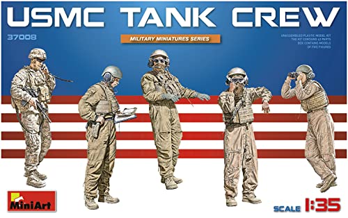 MiniArt Mini Type 37008 USMC Tank Crew - Image 1