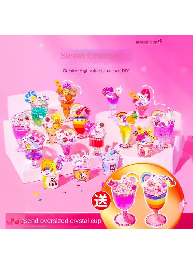 Bluejw Children's Puzzle Cream Gel Goka Sticker Full Set Gift Box DIY Hand Account Toy Sticker Material Bag Handmade - Image 3