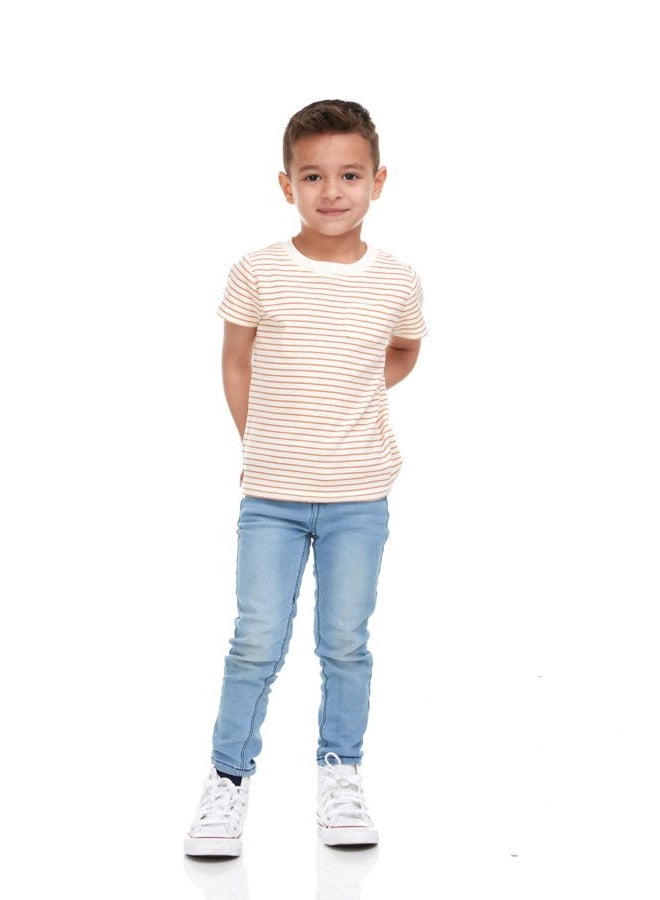 Cudlie 5-Pack Toddler/Baby Boy Short Sleeve Shirts - Premium Quality T-Shirt Tops for Lightweight Comfort and Style.Multipack Infants and Childrens Essentials. - Image 2