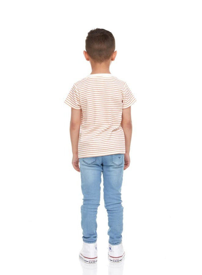 Cudlie 5-Pack Toddler/Baby Boy Short Sleeve Shirts - Premium Quality T-Shirt Tops for Lightweight Comfort and Style.Multipack Infants and Childrens Essentials. - Image 5