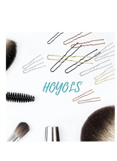 HOYOLS HOYOLS U Shaped Hair Pins Brown, Assorted Size U Shape Bobby Pins, Metal Bun Clips Hairpin Crimped Design with Ball Tips for Buns Women Girls Grips Hairstyle, 150 Count Bulk Pack (Brown)  - Image 4