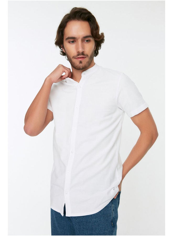 trendyol - Man Shirt White - Image 1