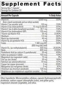 Bariatric Advantage - Ultra Solo Once-Per-Day Multivitamin Capsule For Bariatric Surgery Patients, Without Iron, 30Ct  - Image 3